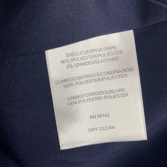 MAGGIE LONDON NAVY BLUE COCKTAIL DRESS PLUS SIZE 18 - Picture 11 of 11